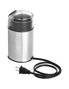 Molino de café eléctrico Amazon Basics 59.5g acero inoxidable 2