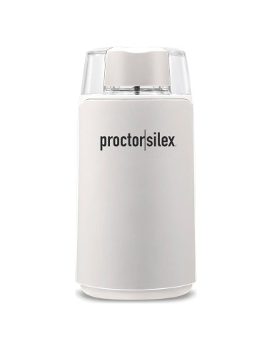 Molinillo de Café Eléctrico Proctor Silex 12 Tazas Blanco