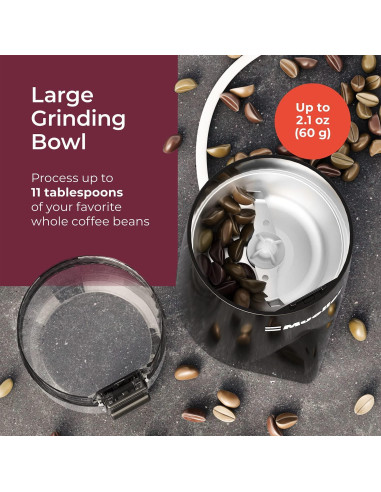 Molinillo Eléctrico de Especias y Café Mueller HyperGrind 0.63kg