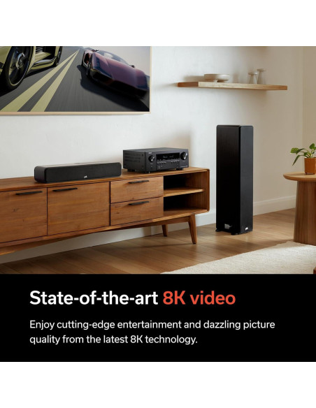 Receptor AV Denon AVR-S970H 8K 7.2 Canales 90W Negro