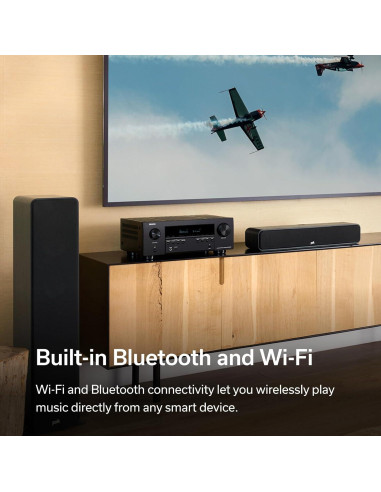 Receptor AV Denon AVR-S970H 8K 7.2 Canales 90W Negro