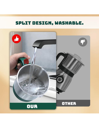 Molinillo de Especias Eléctrico FAOFER 500W 600ML Verde