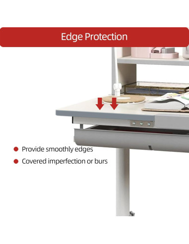 Moldura de goma T Aroilder 20 pies gris para estantes