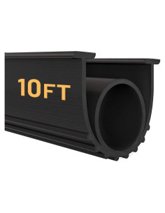 Kit de Sellos de Puerta de Garaje DGSL 3.05m Negro Universal