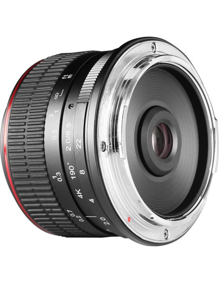 Lente Ojo de Pez MEKE 6.5mm f2.0 para Cámaras Sony