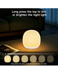 Luz Nocturna Infantil Tyute T-1 Verde Dimmable y Portátil 2