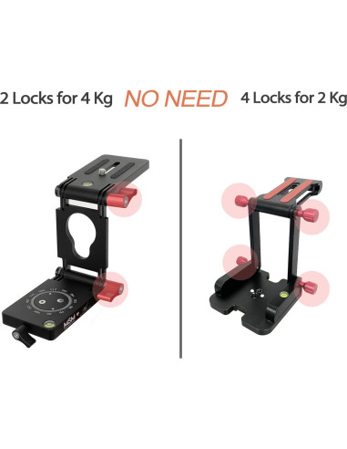 Cabezal de trípode Z Flex Tilt MOVE SHOOT MOVE - 220g