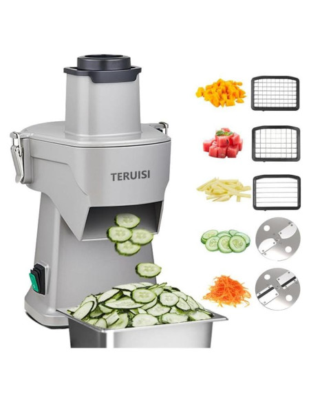Picadora de Verduras Eléctrica 200W TERUISI GJ817 4 en 1