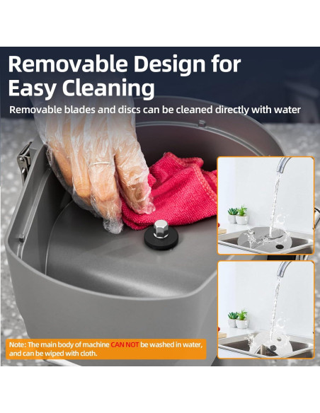 Picadora de Verduras Eléctrica 200W TERUISI GJ817 4 en 1