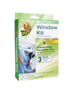 Kit Aislante para Ventanas Duck Brand 3 Ventanas 157.5x320cm