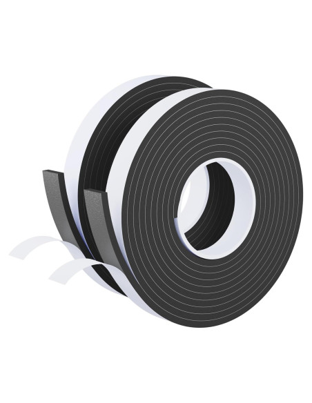 Burlete de Puerta KAIYUER 2 Rollos 10m Espuma Insonorizante