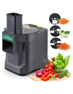 Picadora Eléctrica Newhai DZ-10 3 en 1 para Verduras y Frutas