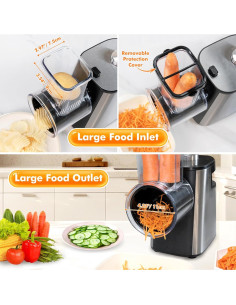 Rallador Eléctrico Anatole 6 en 1 Acero Inoxidable 250W 2