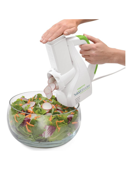 Cortadora Eléctrica Presto Salad Shooter Blanca 1.13 kg