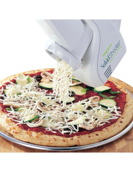 Cortadora Eléctrica Presto Salad Shooter Blanca 1.13 kg