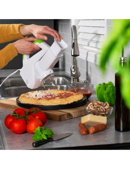 Cortadora Eléctrica Presto Salad Shooter Blanca 1.13 kg