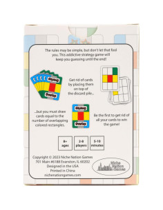 Juego de Estrategia Overlap - Niche Nation - 2 a 8 Jugadores 2