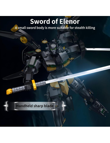 Bloques de Construcción Mech Robot APENGBAOL 534 Piezas