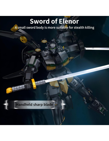 Bloques de Construcción Mech Robot APENGBAOL 534 Piezas