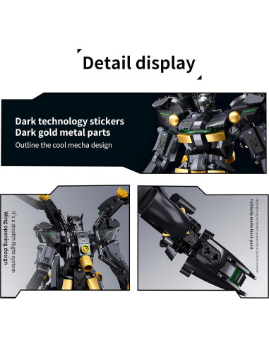 Bloques de Construcción Mech Robot APENGBAOL 534 Piezas