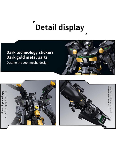 Bloques de Construcción Mech Robot APENGBAOL 534 Piezas