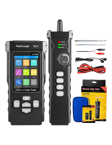 Probador de Cable de Red ZHOUCE NF-8506 TDR Multifuncional
