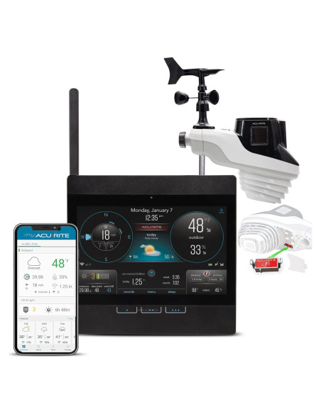 Estación Meteorológica AcuRite Atlas WiFi con Pantalla HD