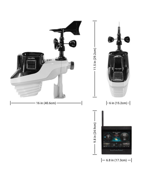 Estación Meteorológica AcuRite Atlas WiFi con Pantalla HD