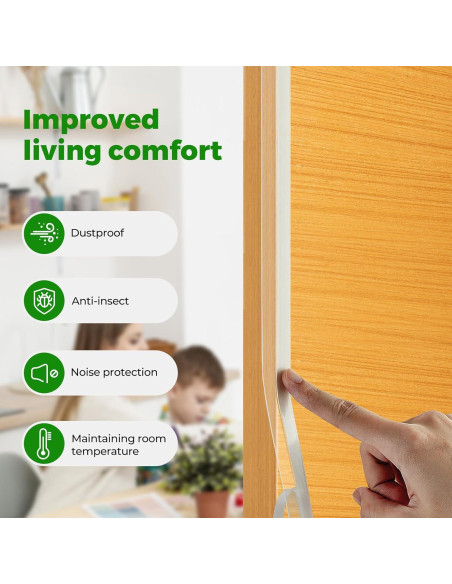 Tira de Sellado de Silicona Sencico 5.03m x 3.56cm Transparente Tira de Sellado de Silicona Sencico 5.03m x 3.56cm Transparente