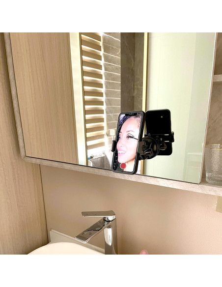 Soporte para Teléfono de Ducha QL SH10 con Ventosa 360