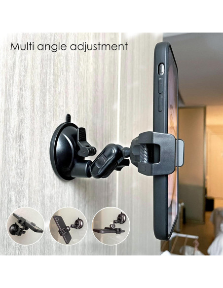 Soporte para Teléfono de Ducha QL SH10 con Ventosa 360