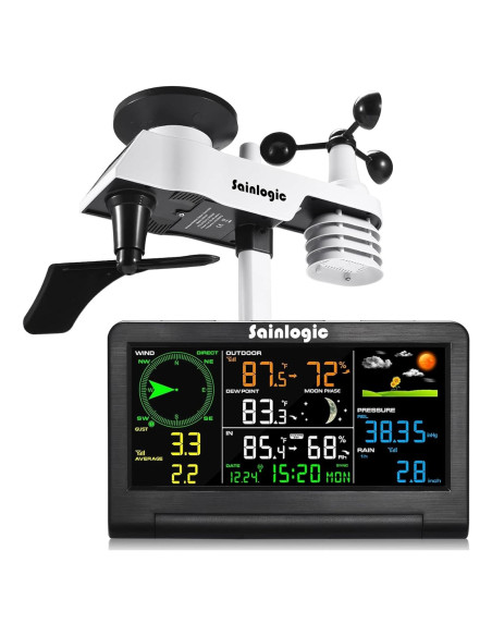 Estación Meteorológica Sainlogic WS-089 Inalámbrica Interior Exterior