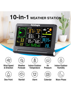 Estación Meteorológica Sainlogic WS-089 Inalámbrica Interior Exterior 2