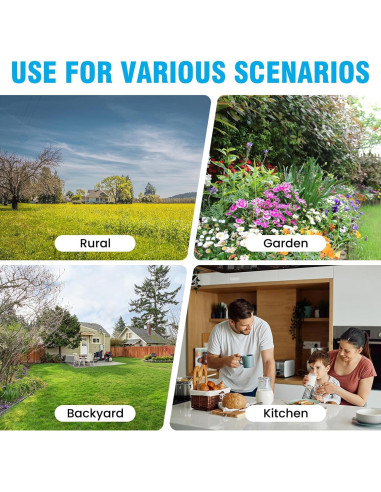 Estación Meteorológica Sainlogic WS-089 Inalámbrica Interior Exterior