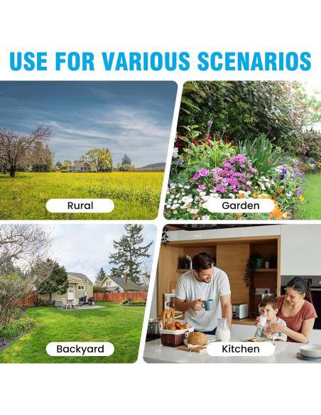 Estación Meteorológica Sainlogic WS-089 Inalámbrica Interior Exterior