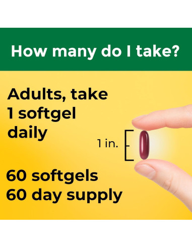 Suplemento de Magnesio Óxido Nature Made 400 mg 60 Gelatinas