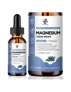 Suplemento Líquido de Magnesio iMATCHME con Omega-3 y L-Teanina 60ml