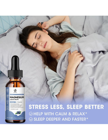 Suplemento Líquido de Magnesio iMATCHME con Omega-3 y L-Teanina 60ml