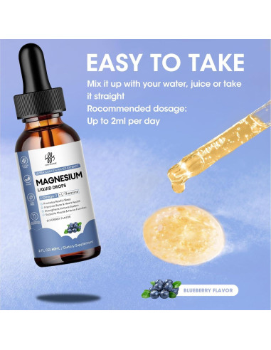 Suplemento Líquido de Magnesio iMATCHME con Omega-3 y L-Teanina 60ml