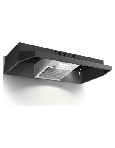 Campana de Cocina Bajo Gabinete Zomagas 24" Negra 280 CFM