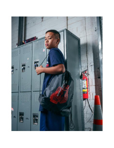 Saco de gimnasio TITLE Boxing Bruiser Negro 36.83x21.59 cm 2