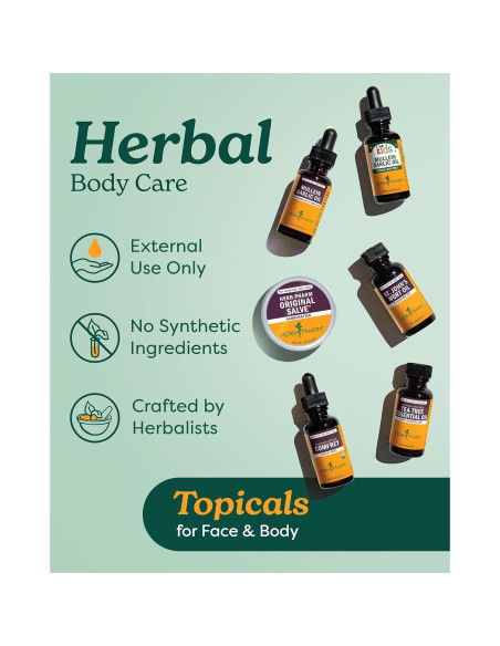 Aceite Herbal de Mullein y Ajo Herb Pharm 28.35g Orgánico