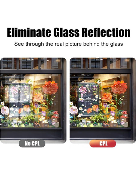 Filtro Polarizador Circular 52mm Genérico para Teléfonos Móviles