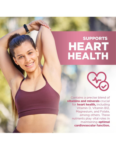 Vitaminas Built By Nature para Mujeres - Multivitamínico 60 Softgels