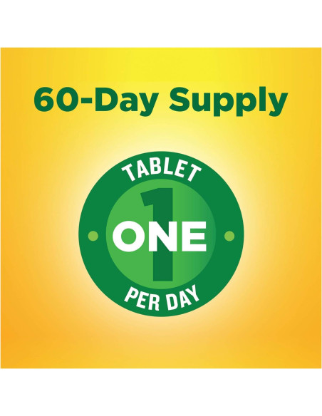 Nature Made Vitamina C 1000 mg con Rosa Mosqueta 60 Tabletas