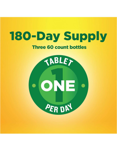 Nature Made Vitamina C 1000 mg con Rosa Mosqueta 60 Tabletas