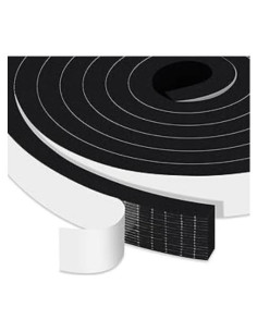 Cinta de Sellado de Espuma Adhesiva Trisiki 3.05m Negra