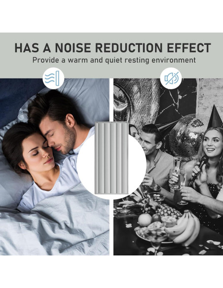 Cortina Aislante Acústica Peryiter 81x203 cm para Puerta