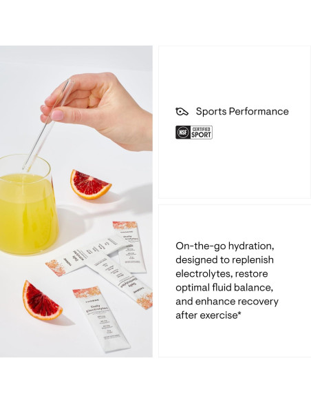 Electrolitos Diarios Thorne Naranja Sangre 30 Stick Sin Azúcar Electrolitos Diarios Thorne Naranja Sangre 30 Stick Sin Azúcar