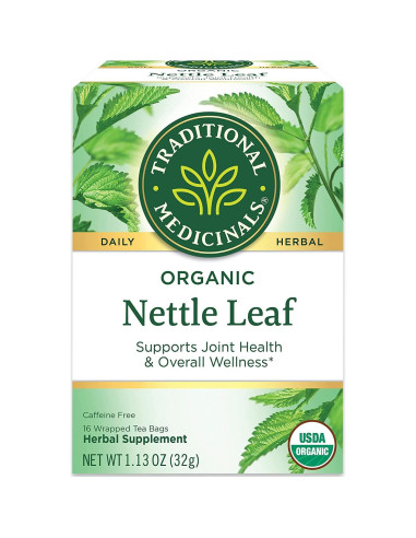 Té de Hoja de Ortiga Orgánica Medicinales Tradicionales - 48 Bolsitas